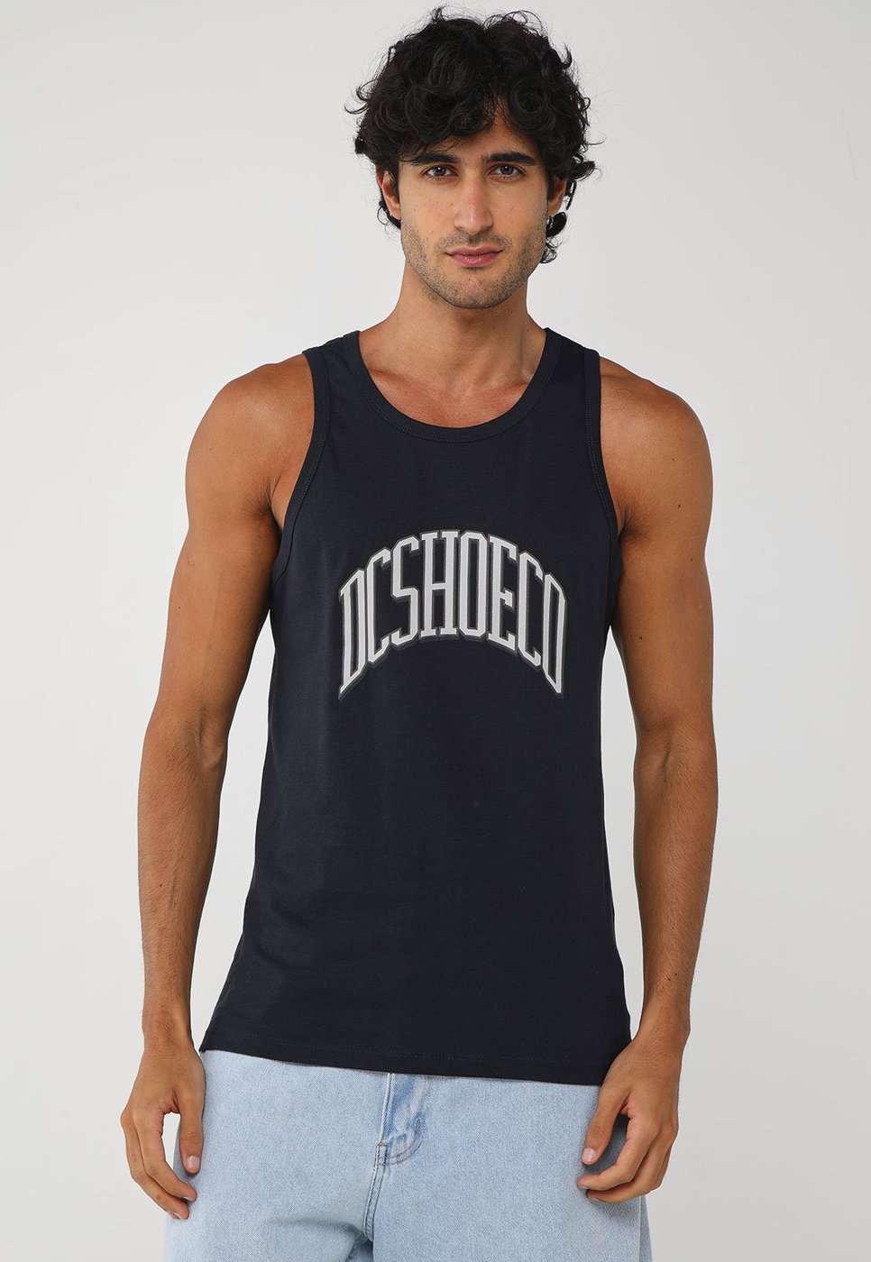 Imagem principal Regata Masculina DC Shoes Team Preta preto DC Shoes preto