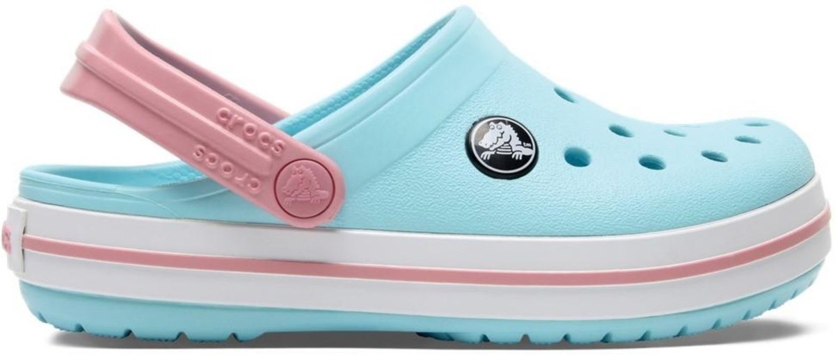 Imagem principal Infantil - Sandália Crocs Crocband Clog Juvenil Ice Blue/White Azul azul blue Crocs azul blue