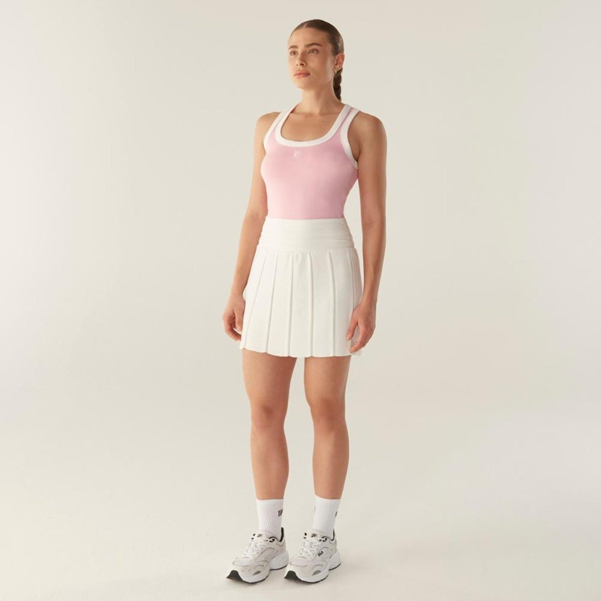 Saia Fila Pleated Gt Feminina