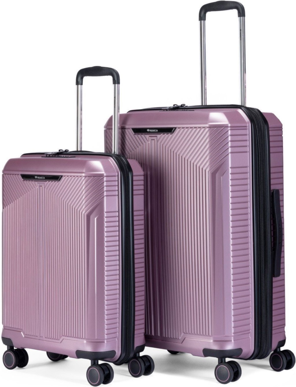 Kit 2 Malas De Viagem Rígido Rodinhas Reforçada com Cadeado Espaçosa