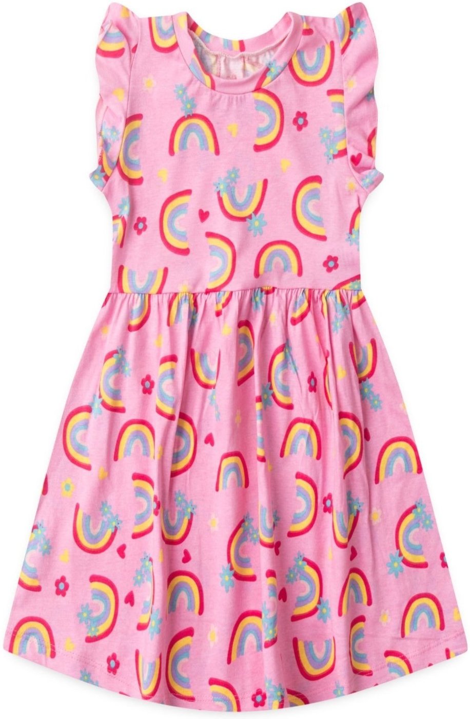 Imagem principal Infantil - Vestido Bem Vestir Feminino Manga Curta Arco-Íris rosa BEM VESTIR rosa