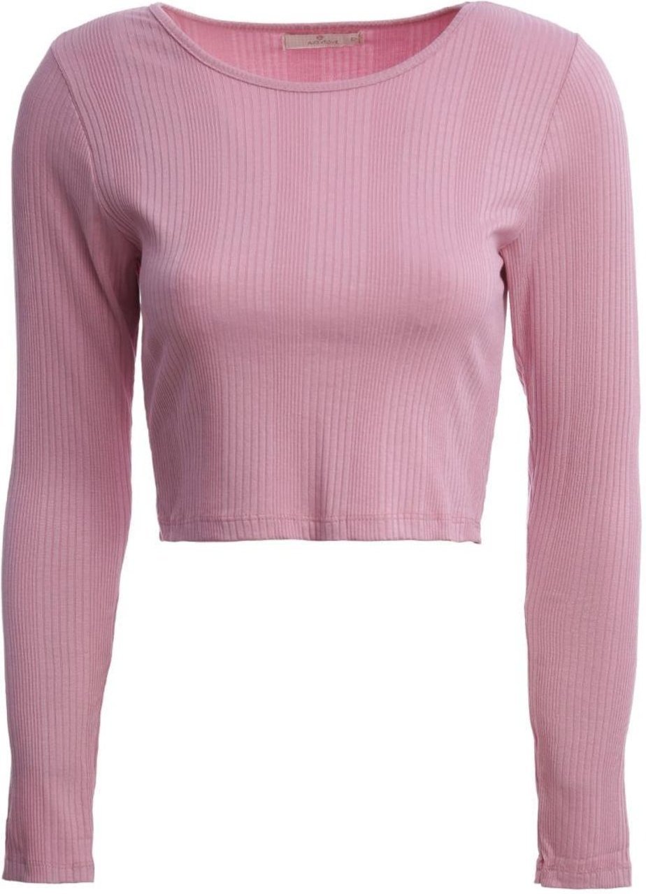 Imagem principal Blusa Cropped Manga Longa Autentique Feminina CLARO rosa Autentique rosa