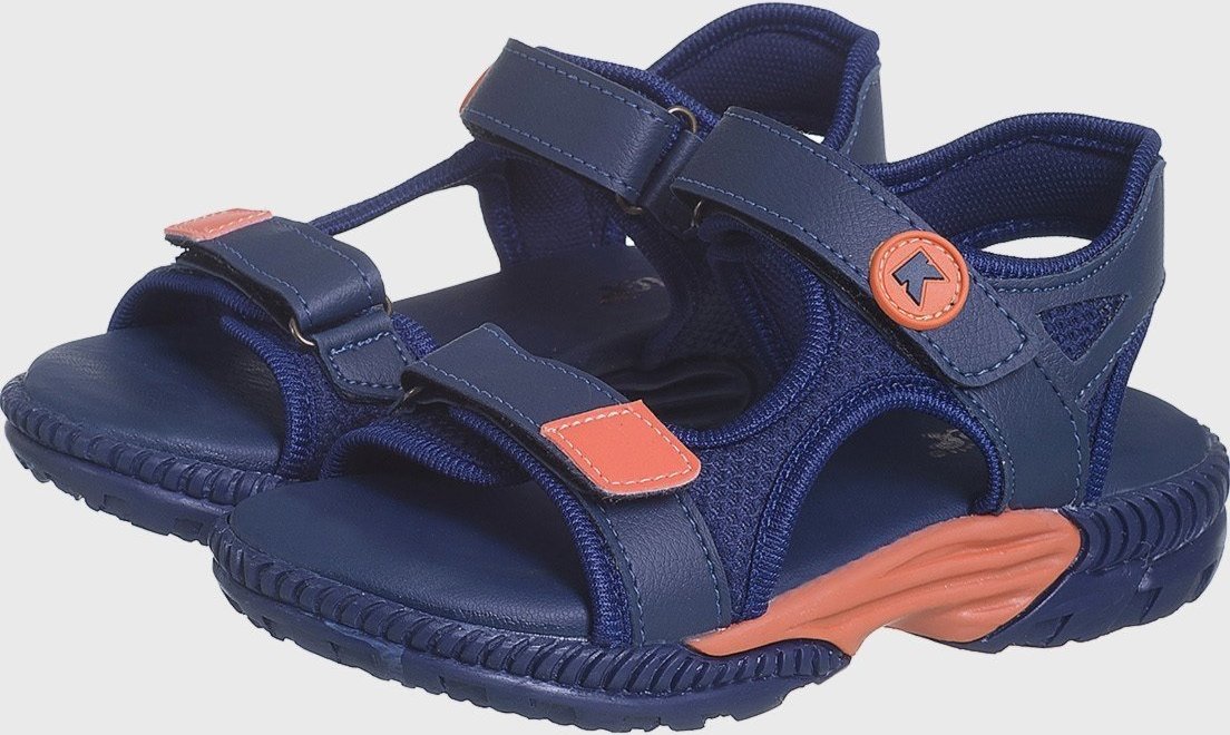Imagem principal Infantil - Sandália Papete Masculina Marinho Laranja Escolar tep Kidstep multicolorido Kidstep multicolorido