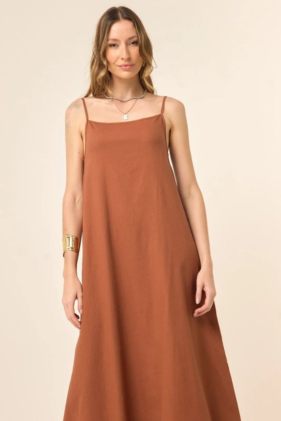 Imagem principal Vestido Nadine VIC BRAND marrom VIC BRAND marrom