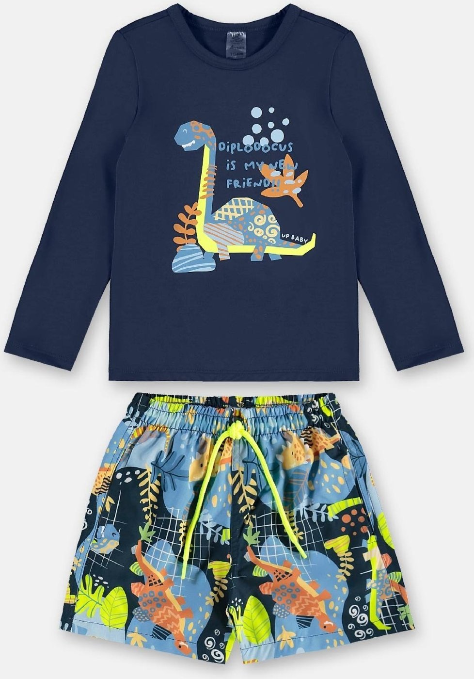 Imagem principal Conjunto de Praia FPS+50 Up Baby azul marinho Up Baby azul marinho