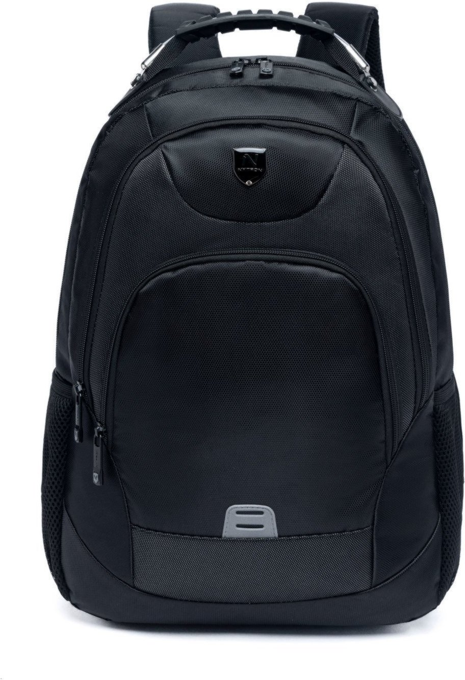 Imagem principal Mochila Trabalho Nytron Executiva Masculina Espaçosa Resistente preto Nytron preto