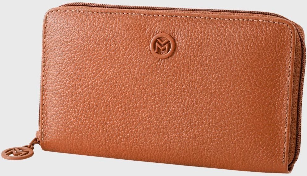 Imagem principal Carteira Couro Mariart Zíper 566MRT Caramelo preto Mariart preto