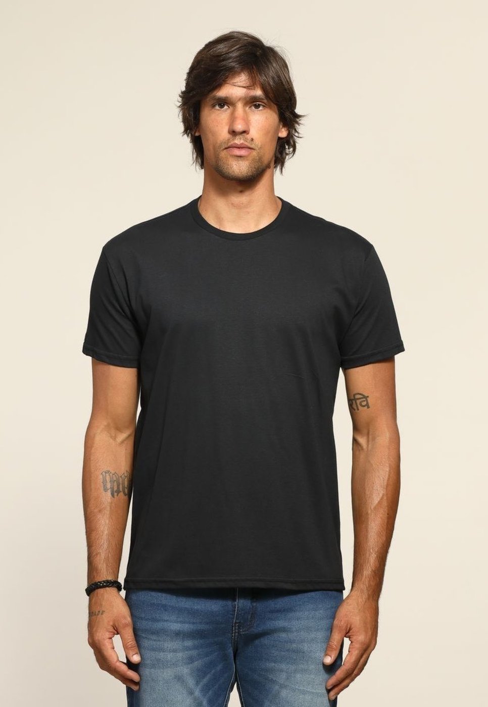 Imagem principal Camiseta Minimalista Masculina VLCS VLCS VIOLAÇÕES preto VLCS VIOLAÇÕES preto