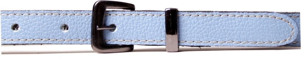 Cinto Feminino em Couro Artlux Azul Claro FM272