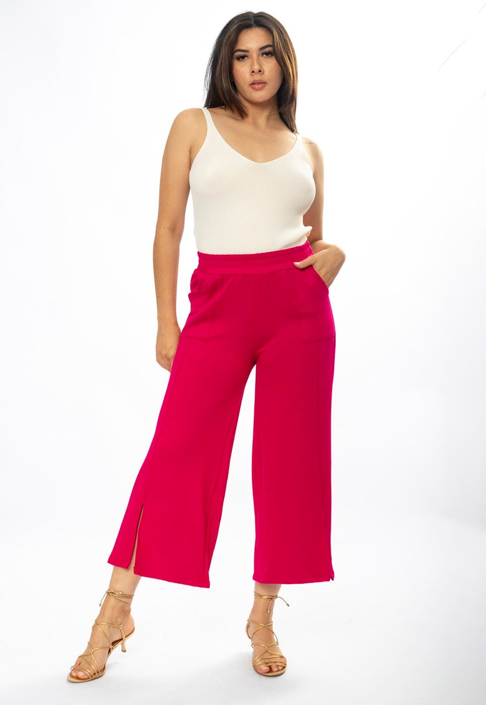 Calça Pantacourt Amazônia Vital Malha Encorpada