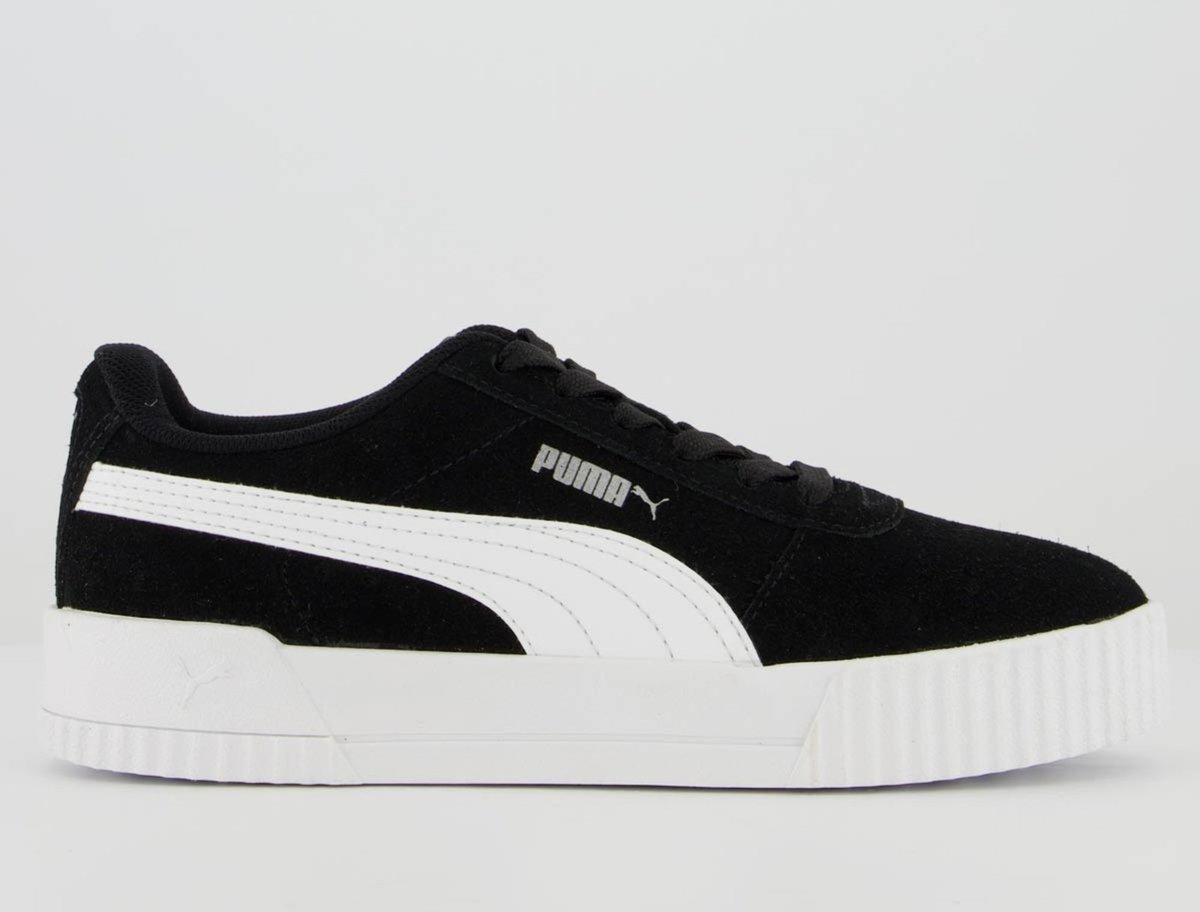 Imagem principal Tênis Puma Carina Feminino e Branco preto Puma preto