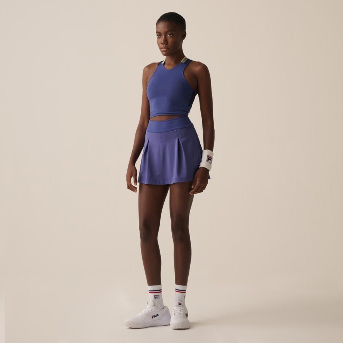 Short Saia Fila Match Ao Feminino