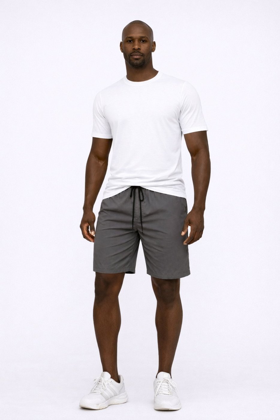 Imagem principal Bermuda Masculina D Bell Outlet Fashion Tactel cinza D BELL OUTLET FASHION cinza