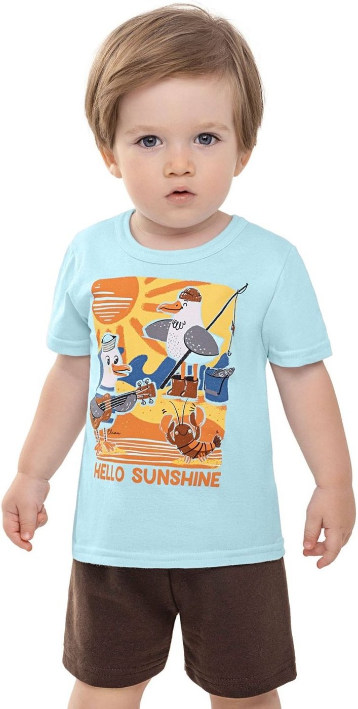 Imagem principal Infantil - Conjunto Menino Estampa Bichinhos Elian verde Elian verde