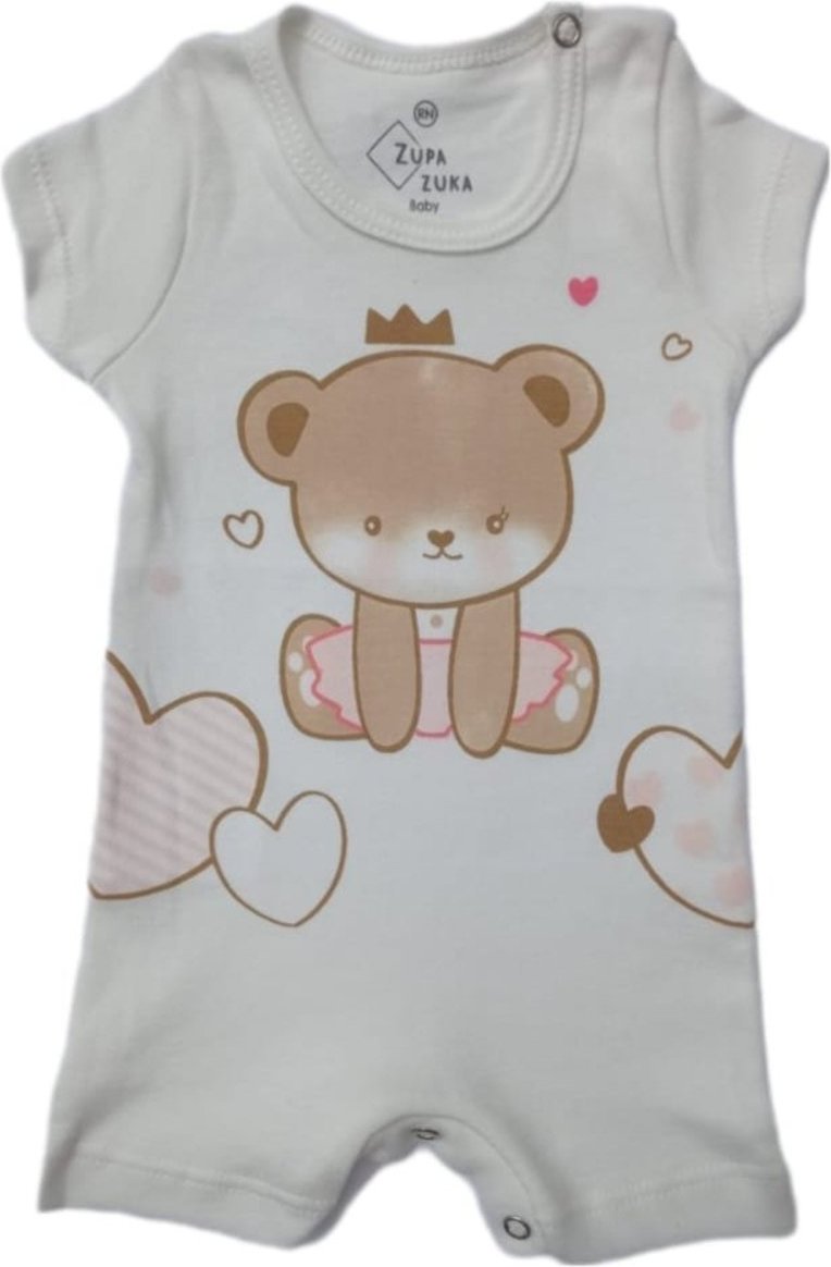 Imagem principal Infantil - Macaquinho Estampado Kit 3 Feminino Sortidos GKS multicolorido GKS multicolorido