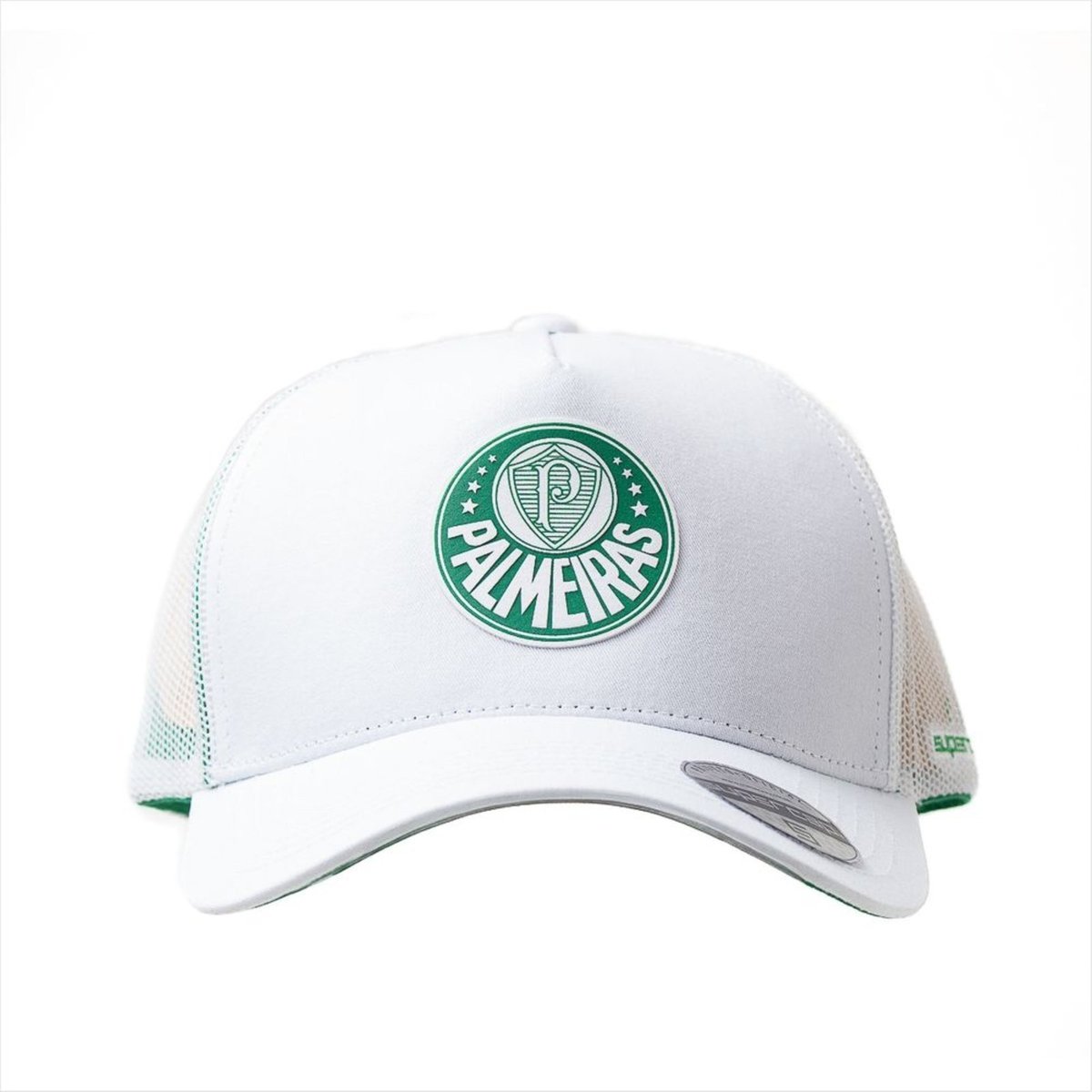 Boné Trucker Unissex Supercap Palmeiras Silk Frontal