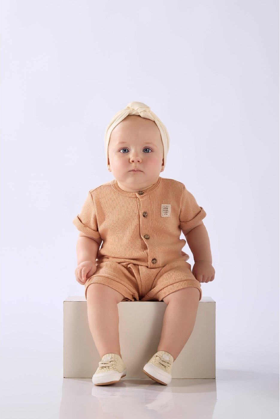 Infantil - Macaquinho Unissex em Ribana Up Baby