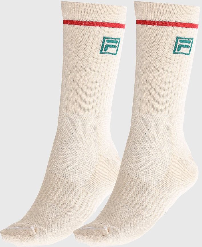 Meia Fila Cano Alto Sport Style Team Off-White