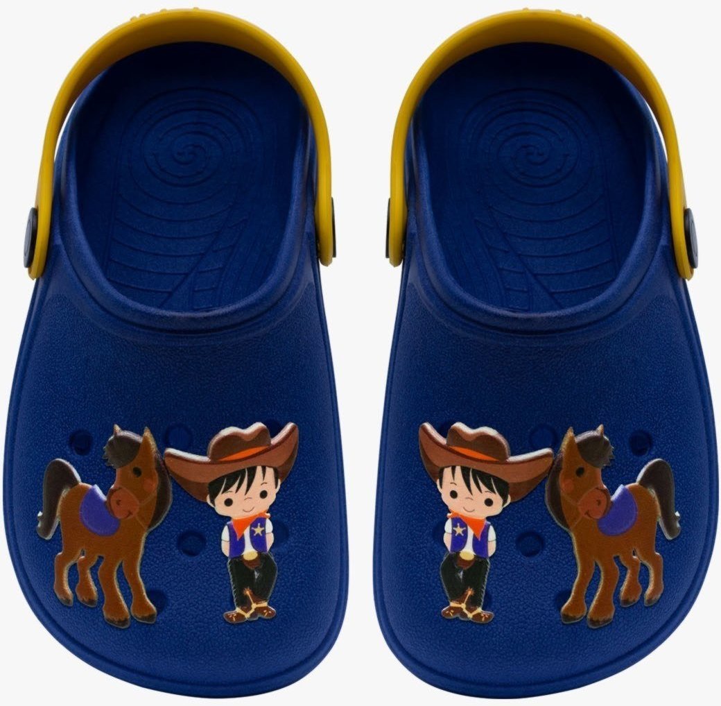 Imagem principal Infantil - Sandalia Babuche Pópidi Menino Cowboy Royal azul Pópidí azul
