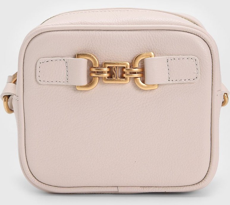 Bolsa Transversal Santa Lolla Alça Ajustavel Branca