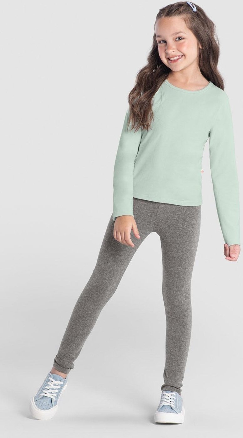 Infantil - Calça legging menina em cotton