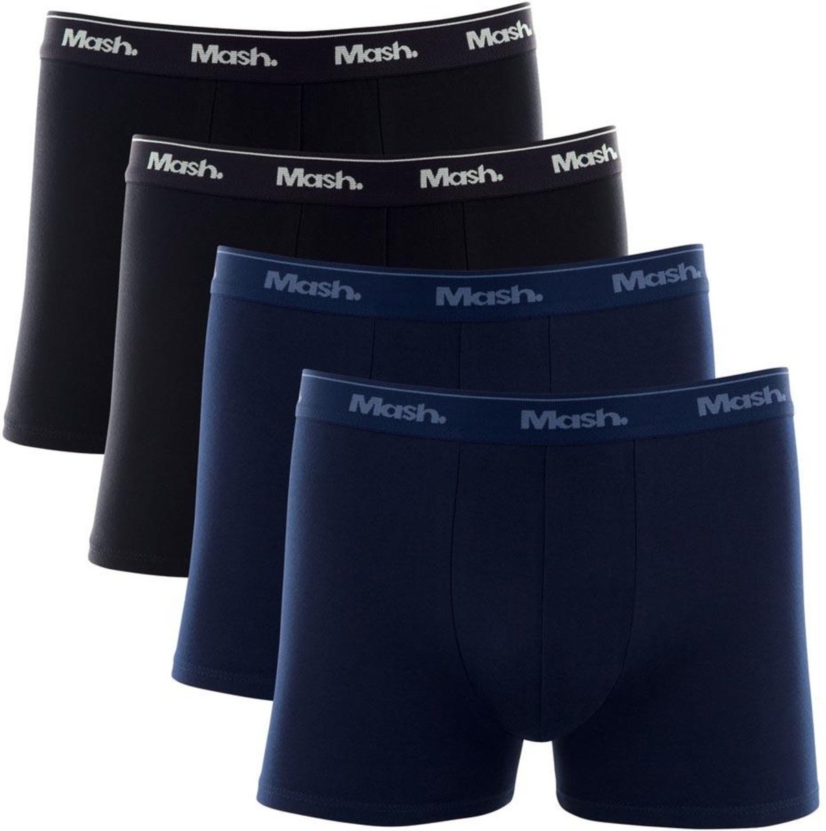 Imagem principal Kit Cueca Boxer Mash 4 Peças preto MASH preto