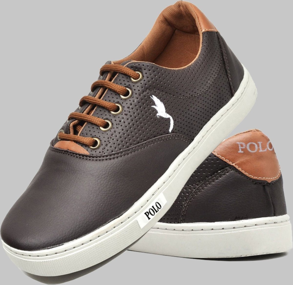 Imagem principal Infantil - Tênis Masculino Casual Menino Polo Blu Café marrom blu Polo Blu marrom blu