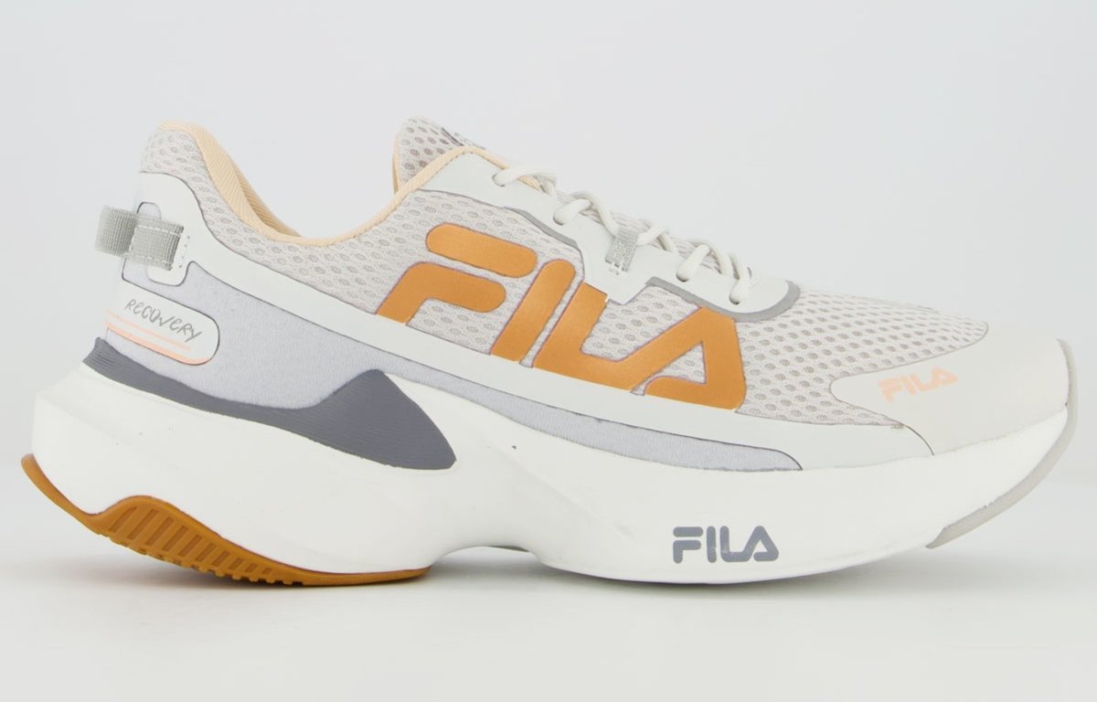 Imagem principal Tênis Fila Recovery Feminino e Salmão branco Fila branco