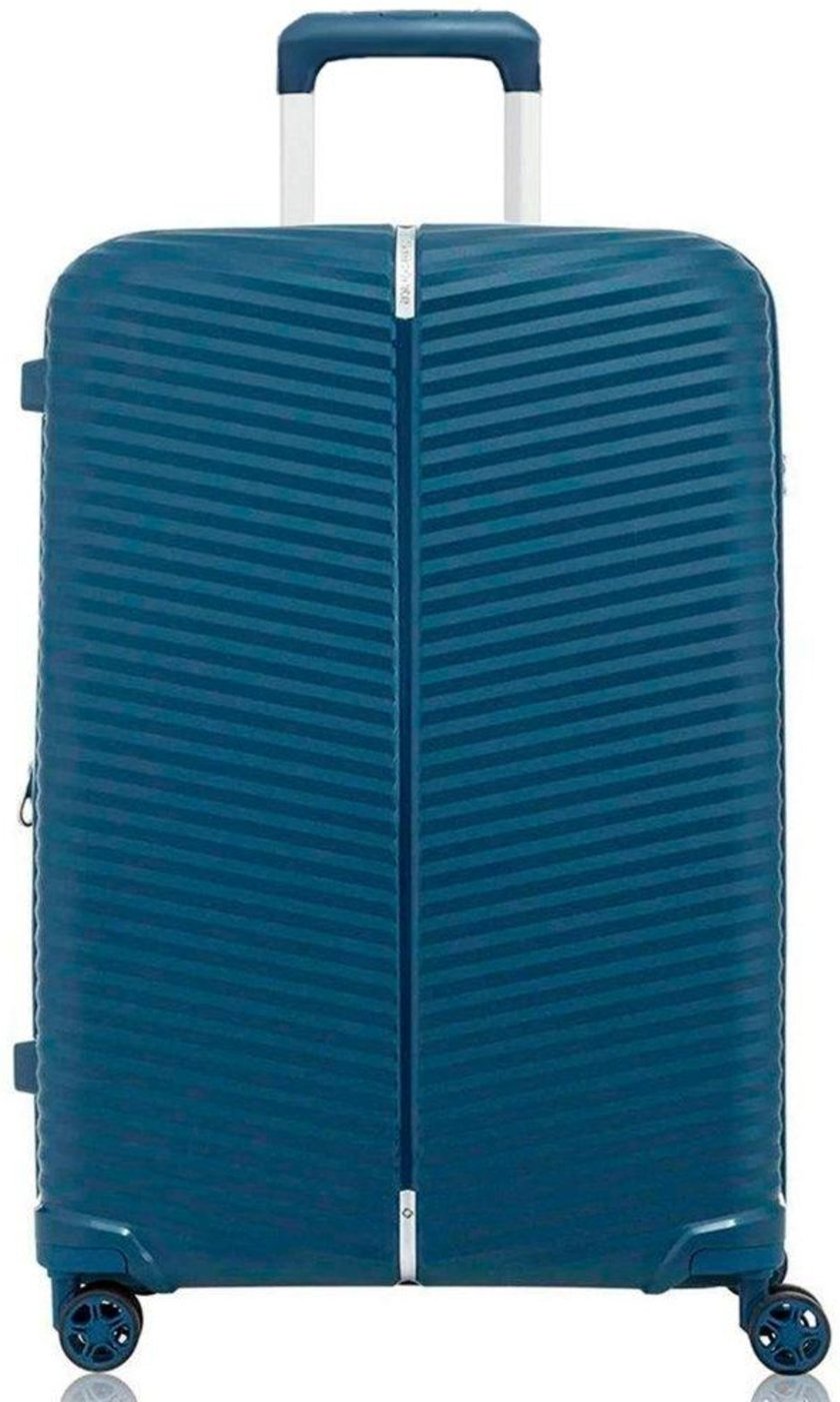 Mala De Viagem Samsonite Varro Grande Azul Marinho