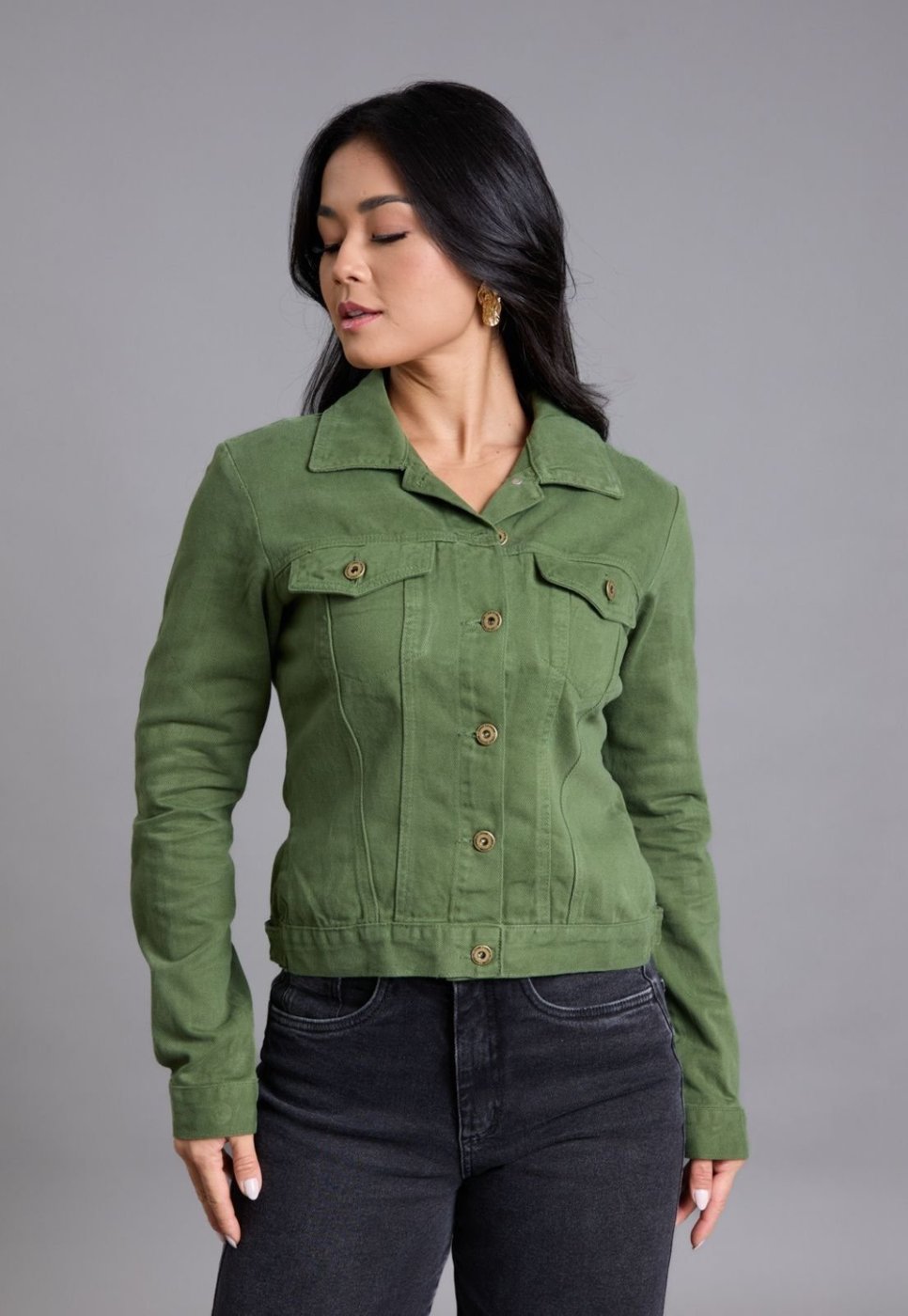 Jaqueta Sarja Feminina Tradicional Color Lemier Collection