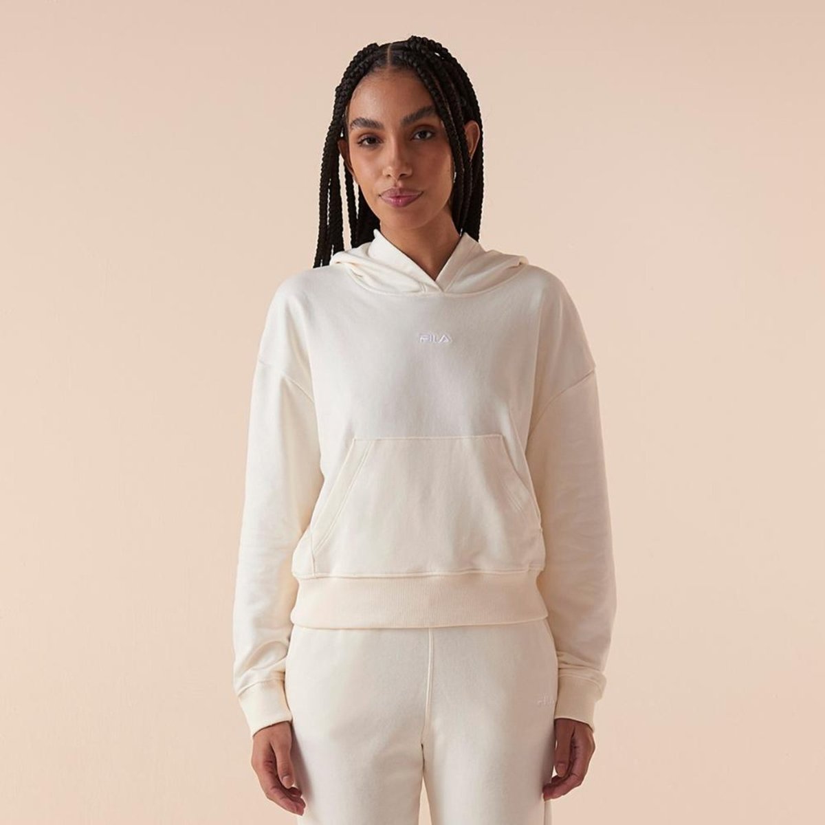 Imagem principal Casaco Com Capuz Fila Classic B Feminino incolor Fila incolor
