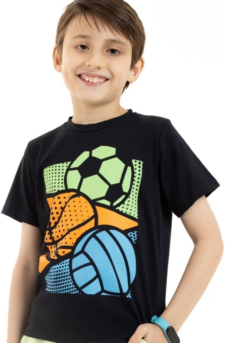 Imagem principal Infantil - Camiseta Curta de Verão Menino Rumo à Vitória Magicamente Magicamente Kids branco Magicamente Kids branco