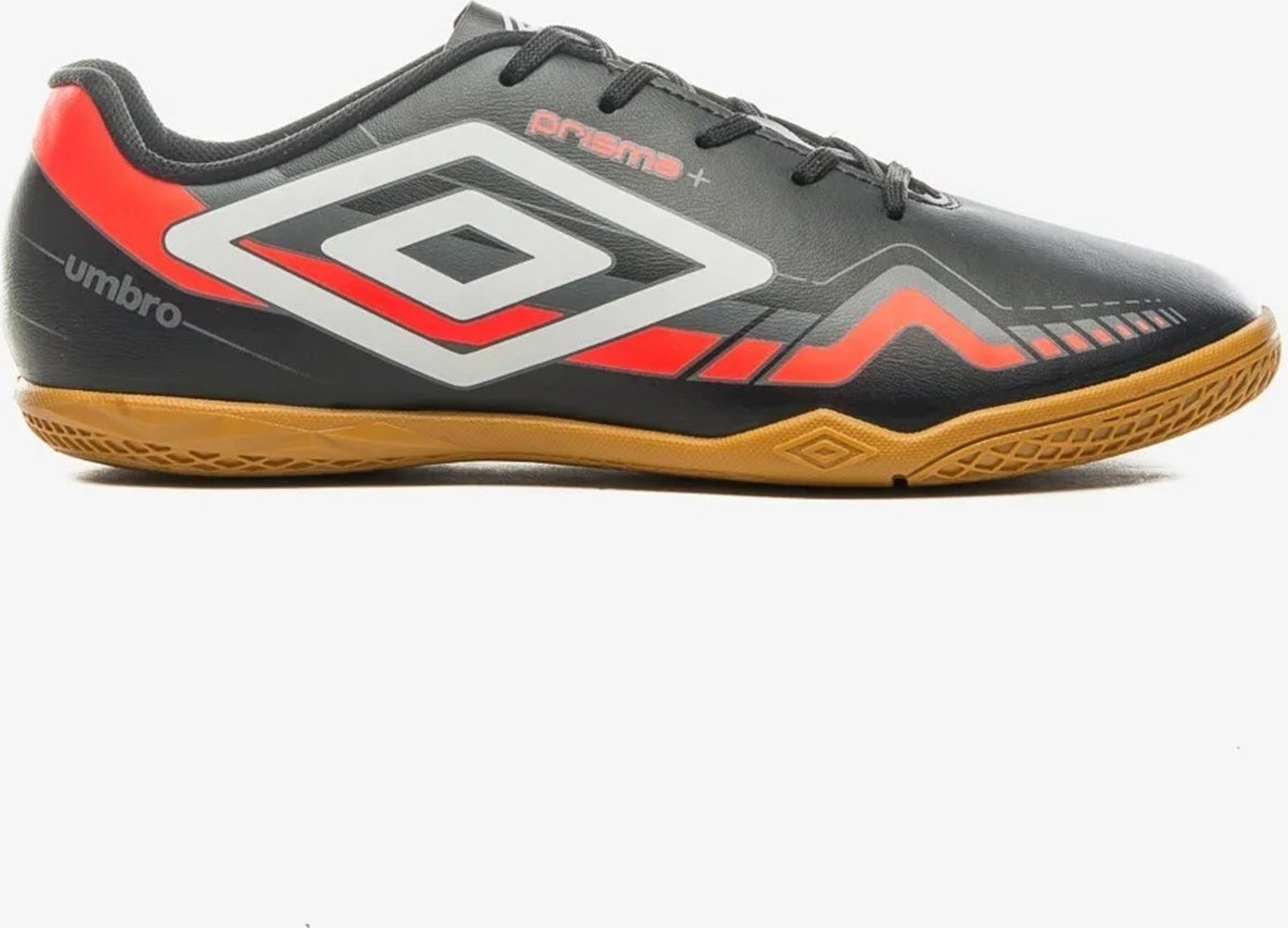Imagem principal Chuteira Futsal Umbro Prisma+ Laranja preto Umbro preto