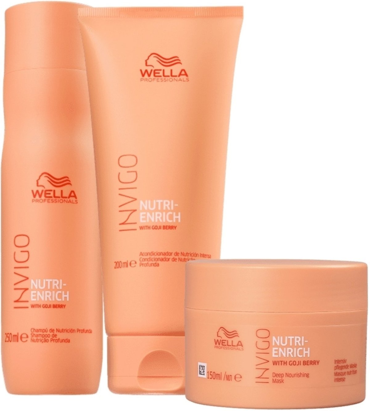 Imagem principal Kit Wella Professionals Invigo Nutri-Enrich Home Care (3 Produtos) multicolorido WELLA PROFESSIONALS multicolorido