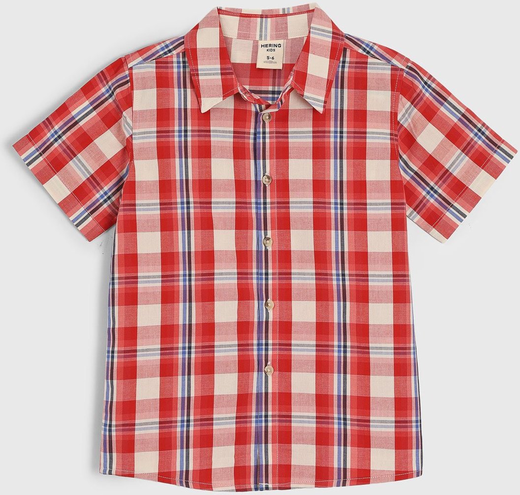 Imagem principal Infantil - Camisa Hering Xadrez Vermelha Hering Kids vermelho Hering Kids vermelho