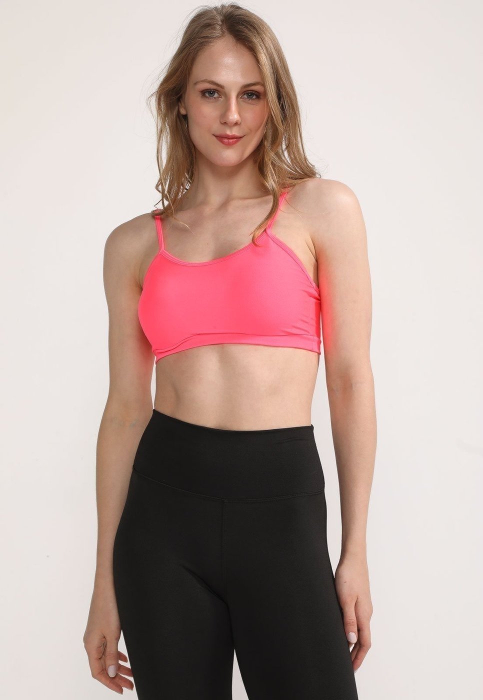 Imagem principal Top Academia D Bell Outlet Fashion Alça Fina Neon rosa D BELL OUTLET FASHION rosa