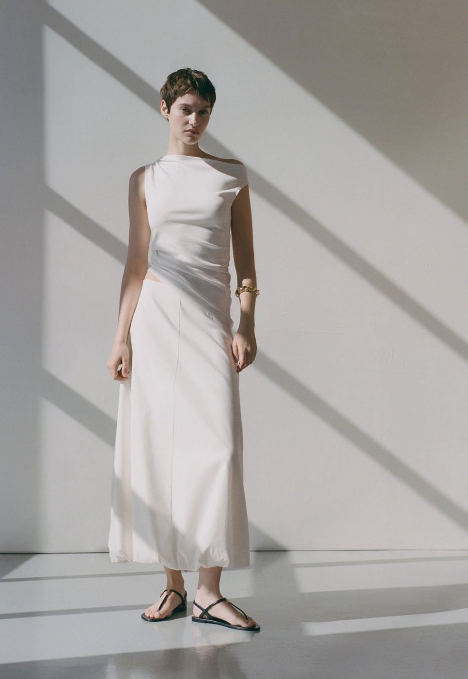 Saia Mango Longa Globe Off-White