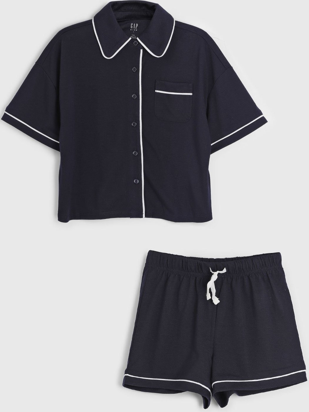 Imagem principal Kit Pijama 2pçs GAP Curto Americano Azul-Marinho azul marinho GAP azul marinho