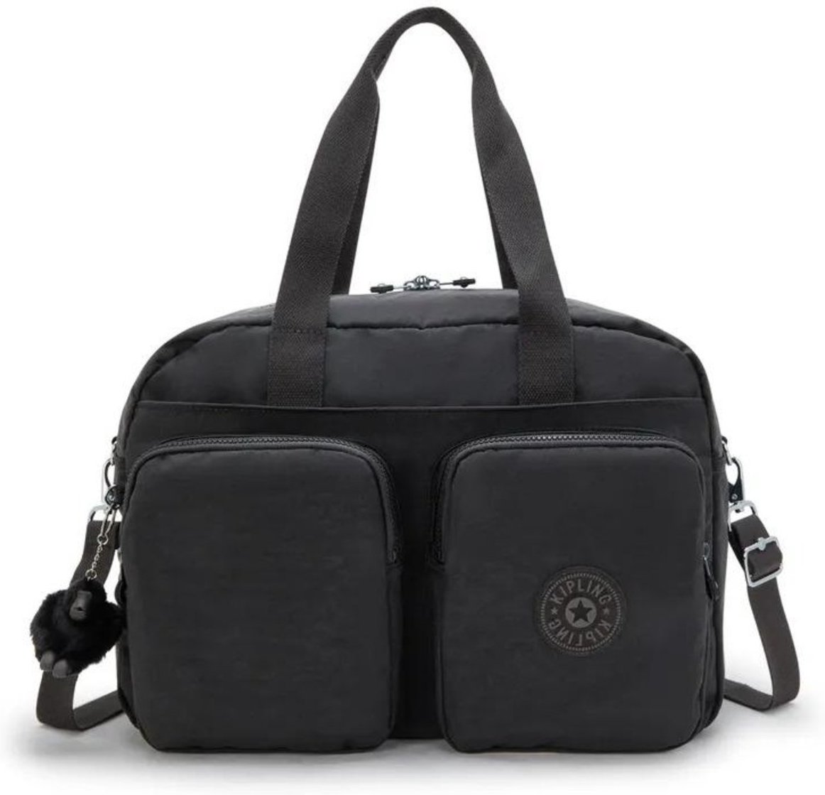 Sacola de Mão Kipling Defea Xl Black Noir