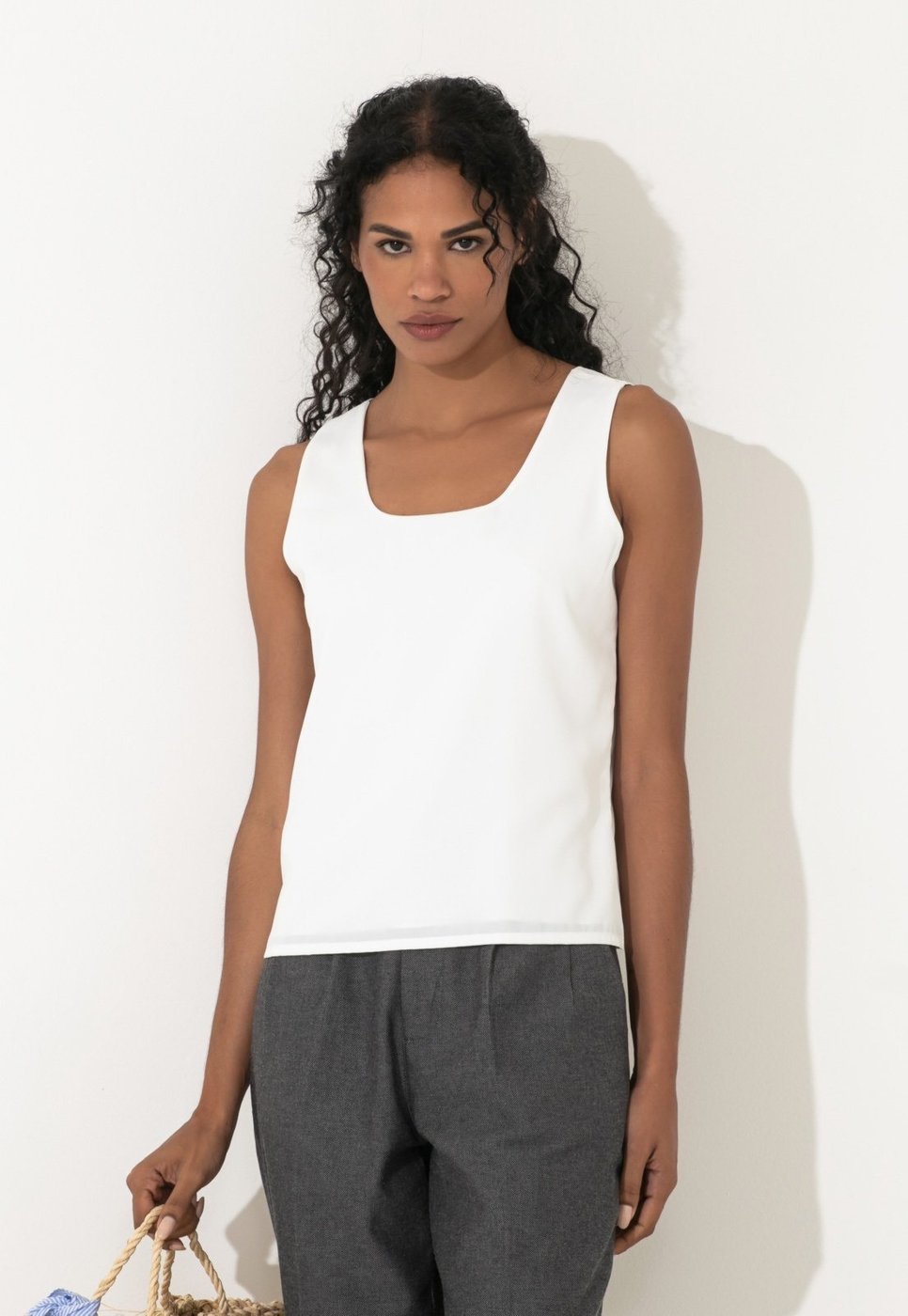 Imagem principal Blusa Traymon Regata Off White off-white white Traymon off-white white