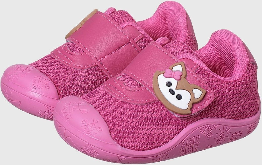 Imagem principal Infantil - Tênis Meia Menina Antiderrapante Raposa tep Kidstep pink Kidstep pink
