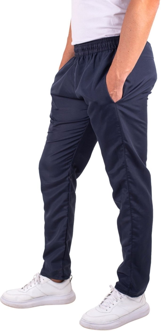 Imagem principal Calça Tactel Basica Masculina Reta Treino Academia Estilo Frent's azul/azul marinho Frent's azul/azul marinho