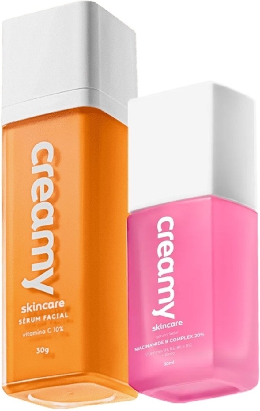 Imagem principal Kit Creamy Vitamina C e B Complex (2 produtos) multicolorido Creamy multicolorido