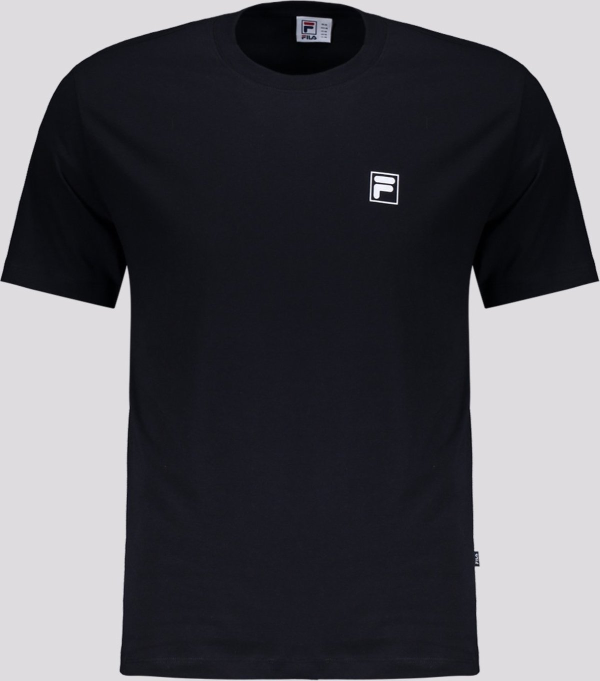 Imagem principal Camiseta Fila Comfort Classic Preta e Branca preto Fila preto