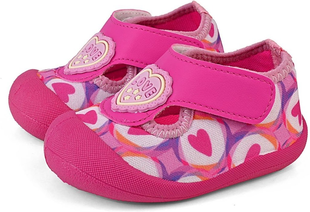 Imagem principal Infantil - Sapameia Antiderrapante Menina Coração Enfeite Mzkid pink/rosa pink Mzkid pink/rosa pink