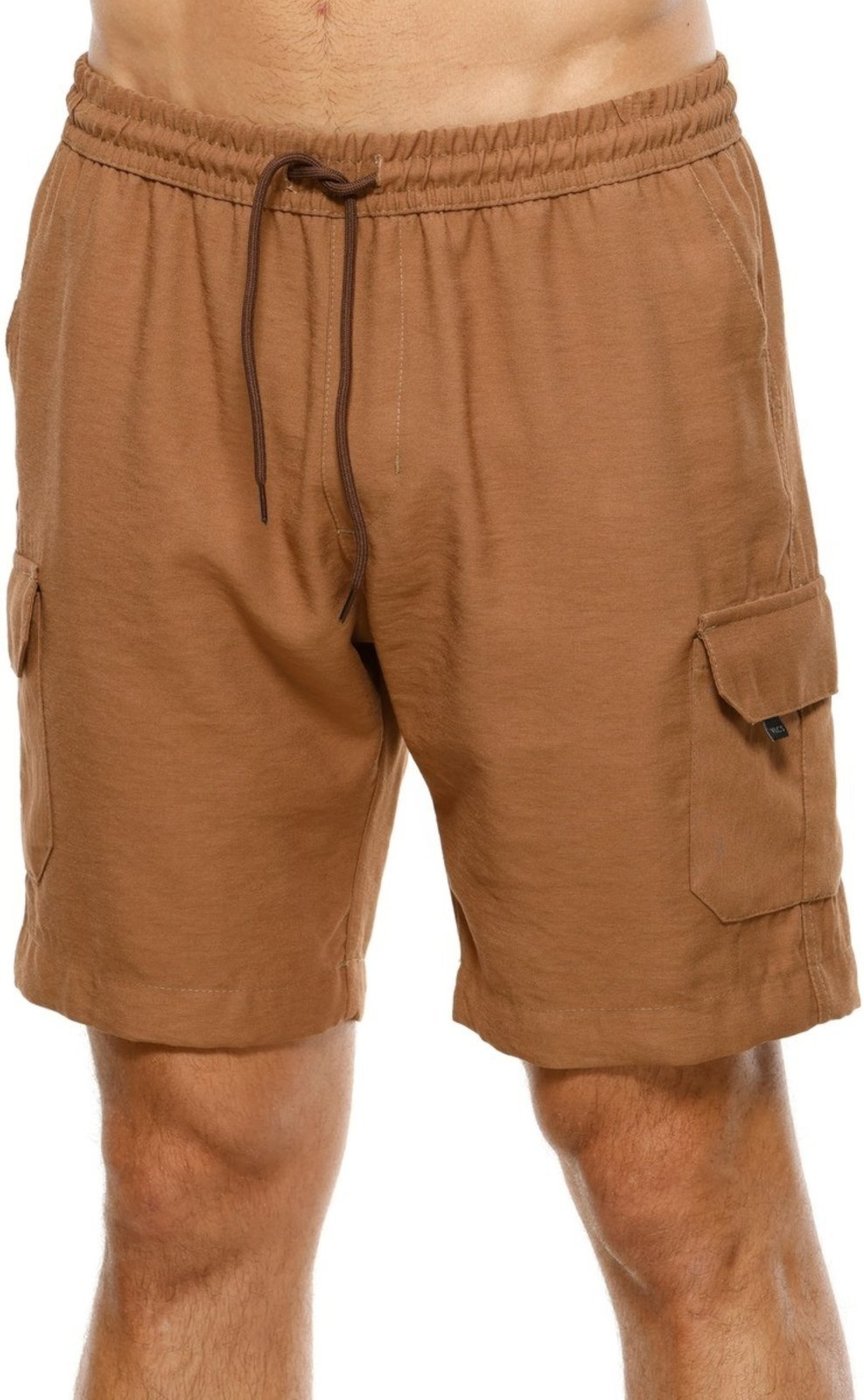 Imagem principal Bermuda Masculina Passeio Cargo VLCS VLCS VIOLAÇÕES marrom VLCS VIOLAÇÕES marrom