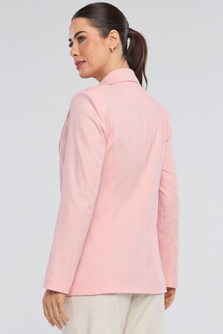 Blazer PKS Alfaiataria Linho