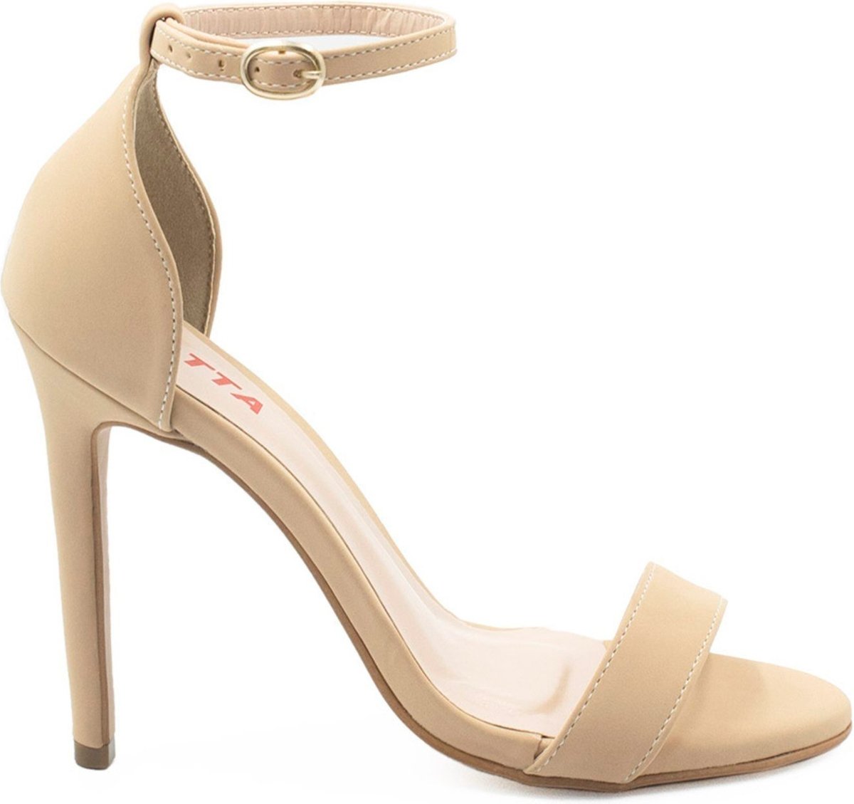 Imagem principal Sandália Zatta Salto Fino Maya Creme nude ZATTA nude