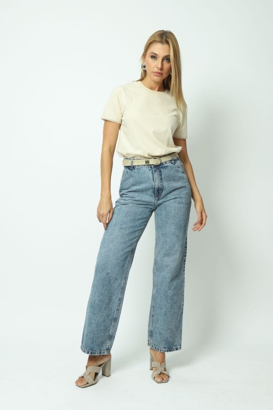 Calça Jeans Reta 42