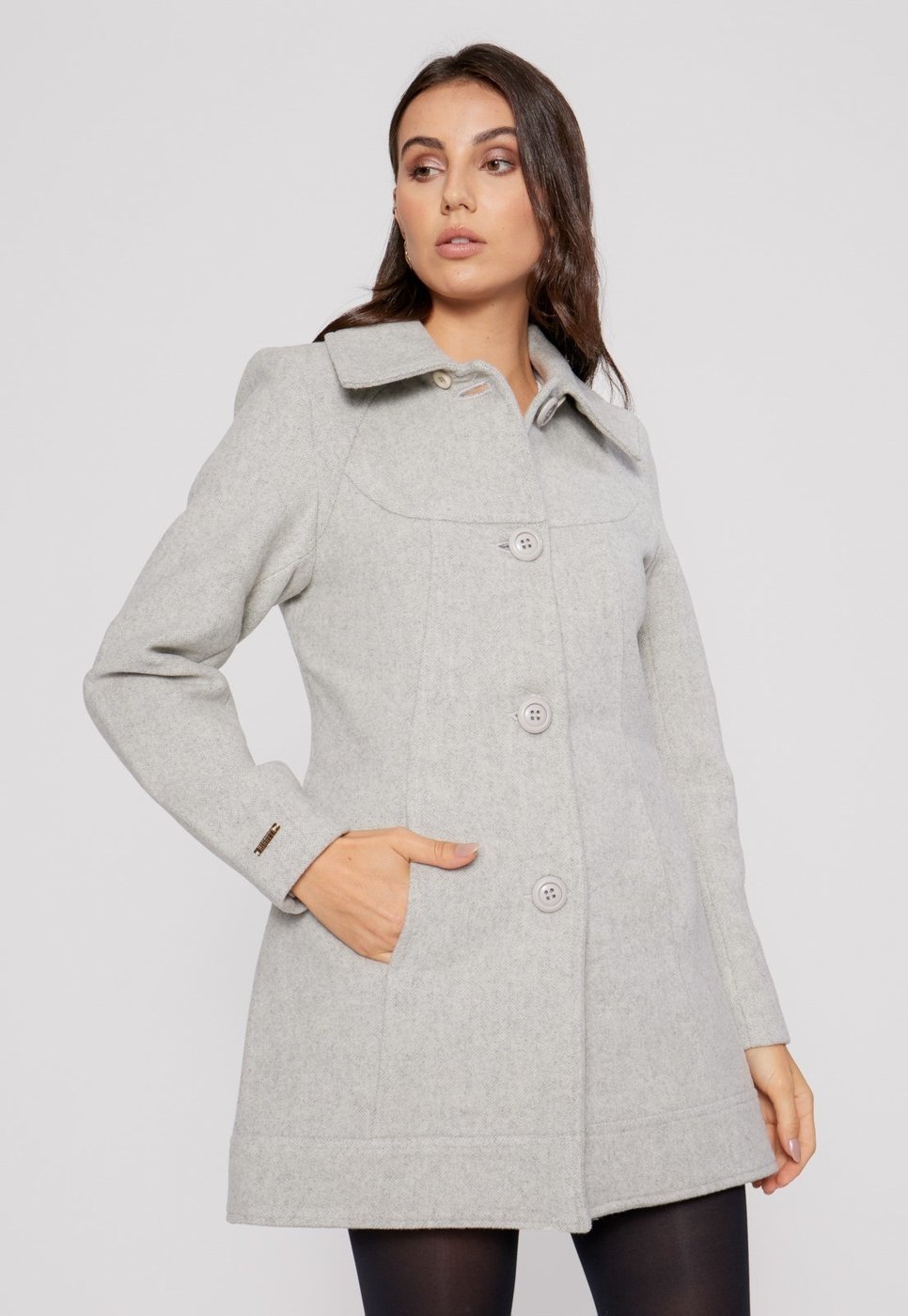 Imagem principal Casaco Antonella Rigotto cinza Rigotto cinza